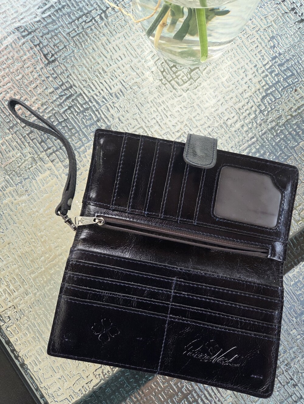 🍋Positano Limon Patricia Nash Genuine Leather Wallet ✨️ - Picture 5 of 6